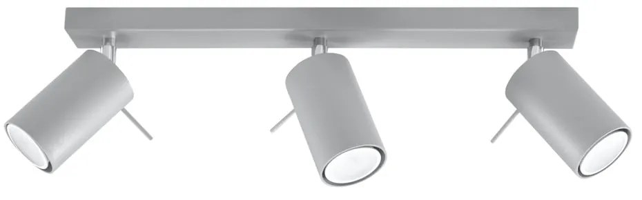 Etna szürke mennyezeti lámpa, hosszúság 45 cm - Sollux