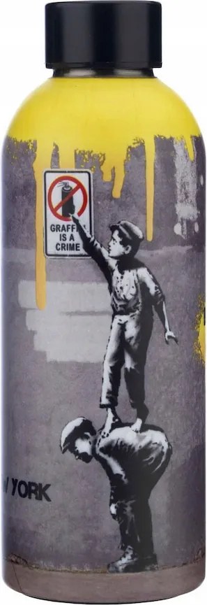 You Bottles Dual Banksy termosz kulacs 500 ml Graffiti bűn