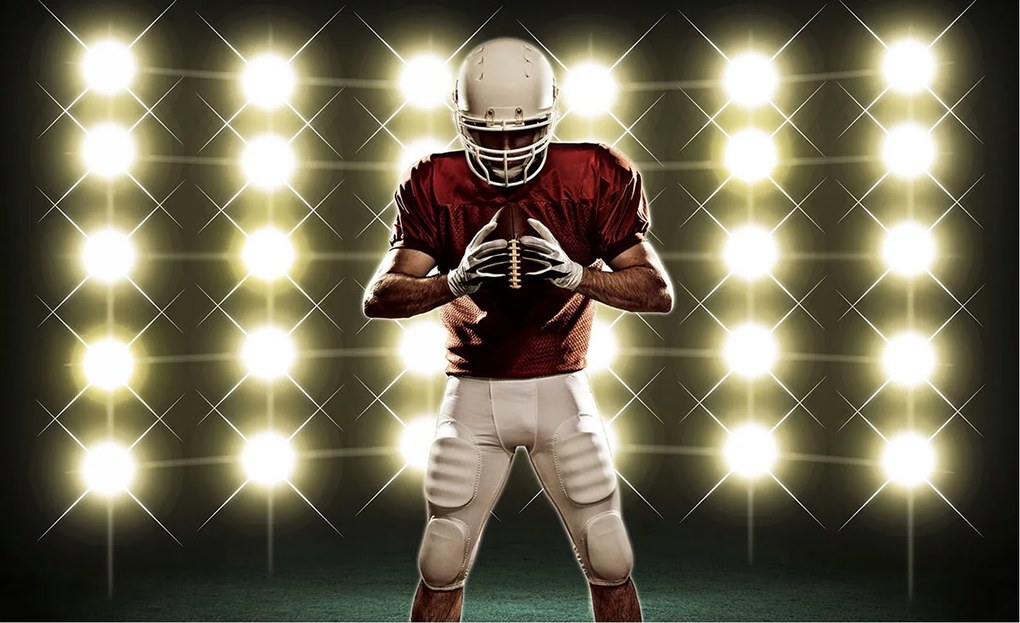 Fotótapéta flizelina Amerikai foci játékos stadion energia 350x250 +ragasztó