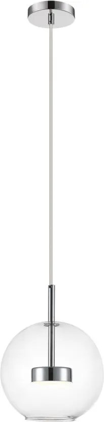 ZUMA LINE P0428-01J-F4AC ENCELADUS Modern Függesztett Lámpa Króm LED IP20