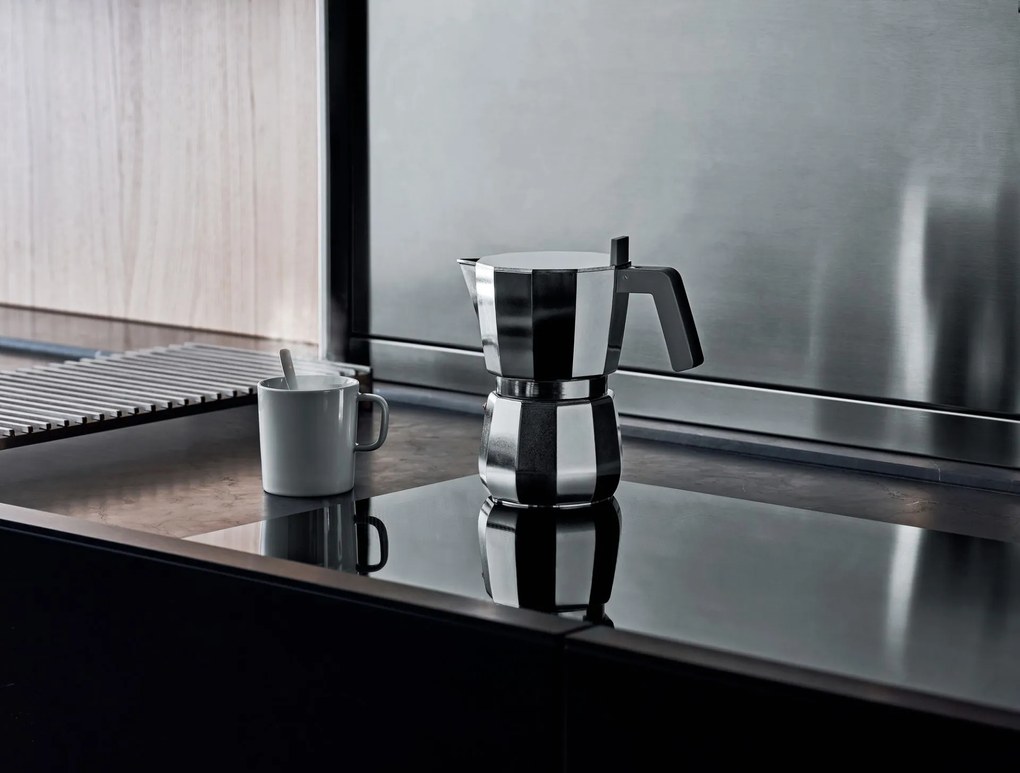 Moka eszpresszó kávéfőző 3C, átm.16 cm - Alessi