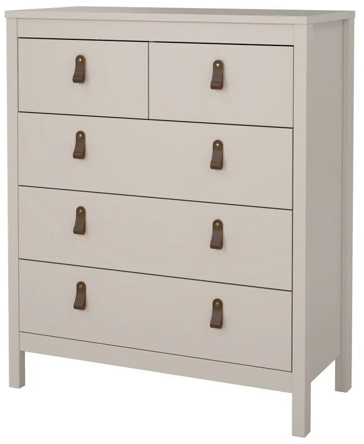 Szürkésbézs komód 82x99x38 cm Madrid – Tvilum