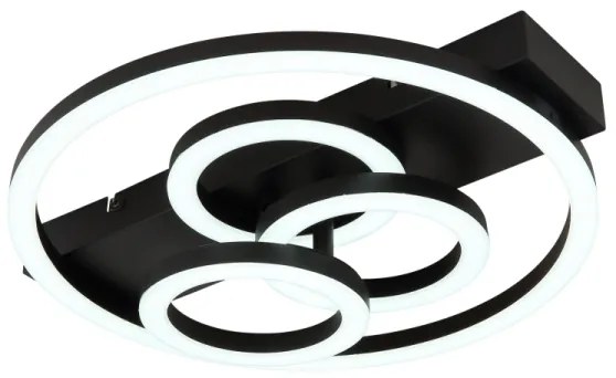 Globo 48040-40 - LED dimmelhető mennyezeti lámpatest DARRYL I 40W/230V méret 35x33 cm + távirányító