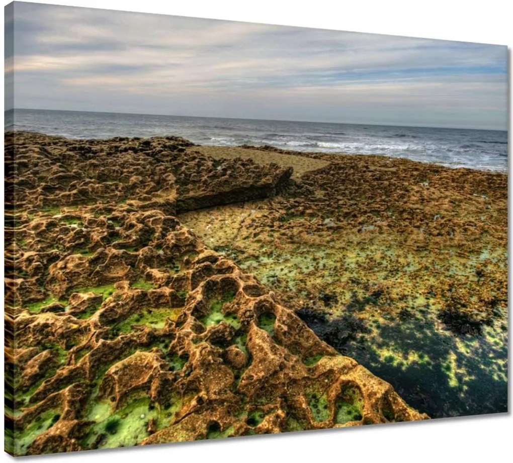 Vászonkép 50x40 Hegyi strand