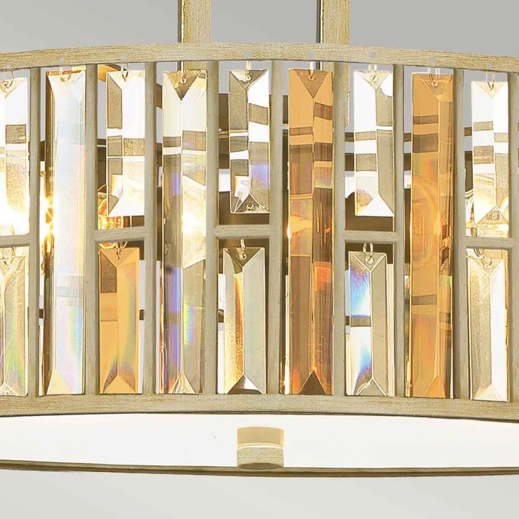 Hinkley Lighting GEMMA HK-GEMMA-P-C-SL Függőlámpa 3x60W/E27