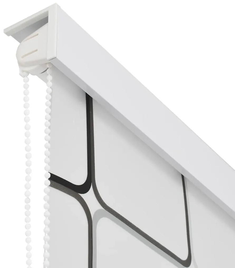 kockamintás zuhanyroló 100 x 240 cm