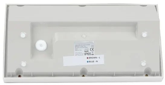 LED Kültéri fali lámpa LED/20W/230V 3000K IP65 fehér