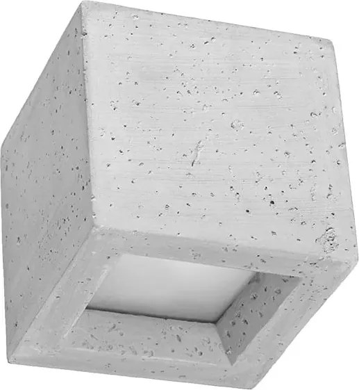 Leo beton fali lámpa G9 szürke/fehér 40W Sollux Lighting