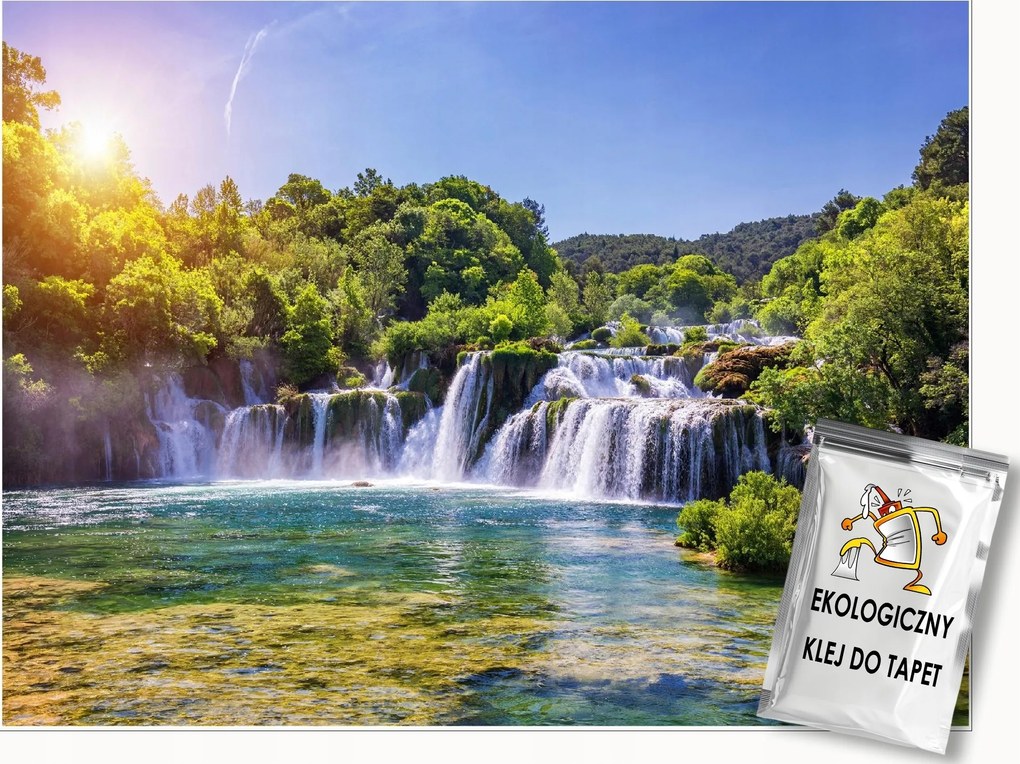 Fotótapéta Vízesés Természet Kilátás A Nappali Hálószobájába Fali Tapéta 150x105