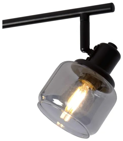 Lucide 77979/04/30 - Spotlámpa BJORN 4xE14/40W/230V fekete