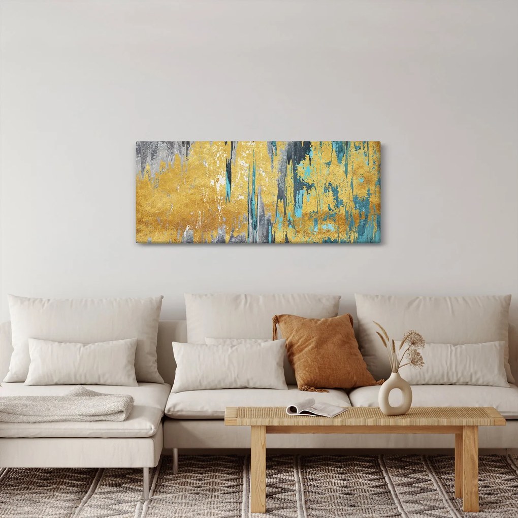 Kép - Arany design (120x50 cm)