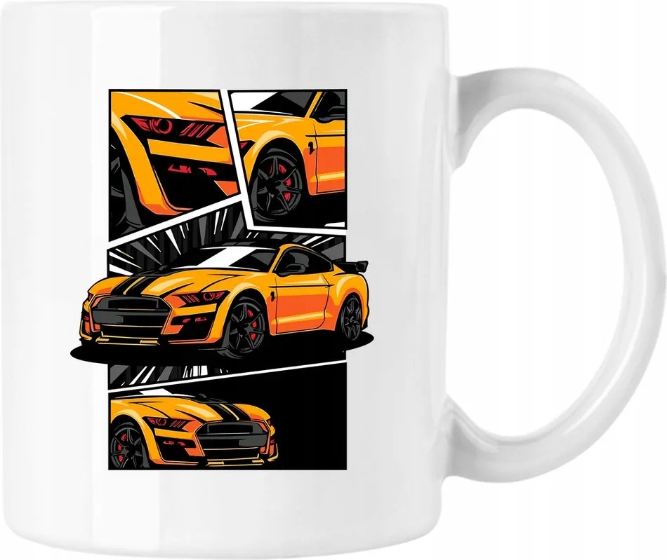 Bögre Lancer Evolution X Fehér 330ml