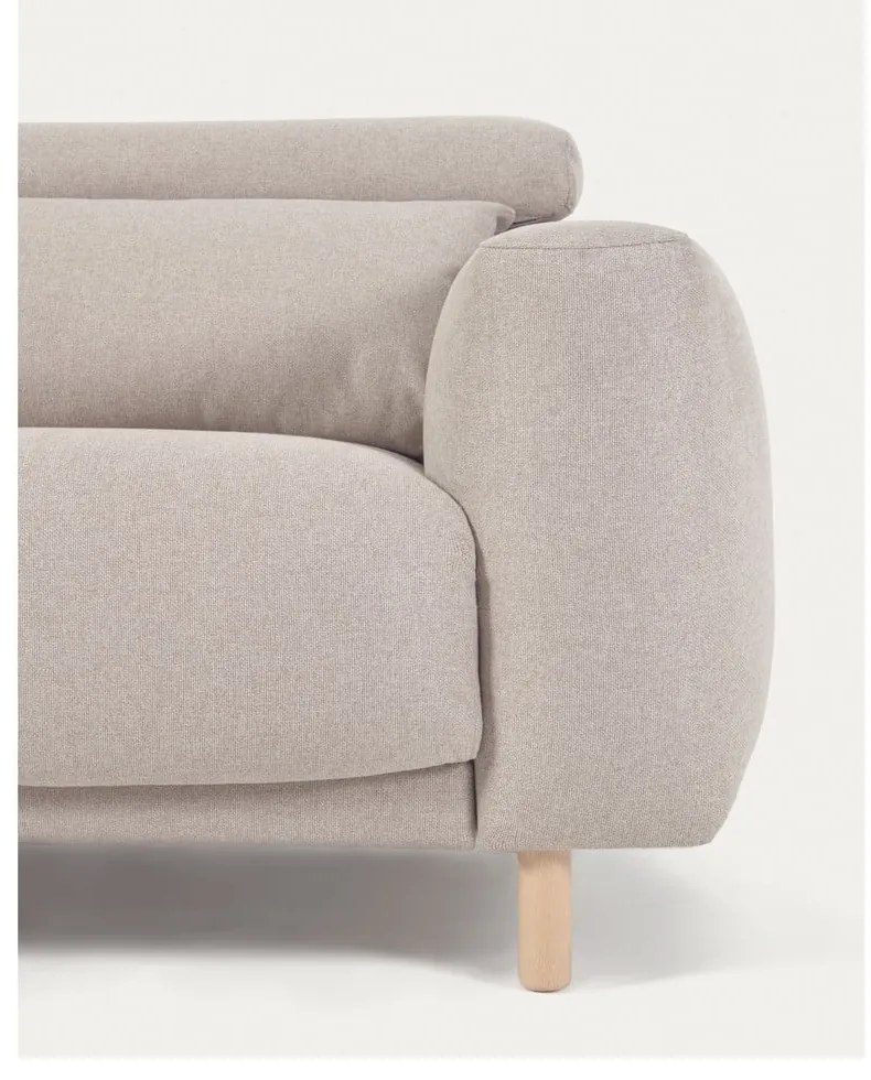 Bézs kanapé 215 cm Singa - Kave Home