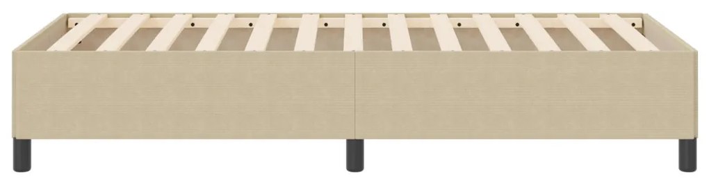 Ágykeret Világosszürke Zöld 90x200 cm Corduroy Szövet