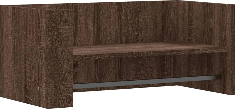vidaXL barna tölgy színű szerelt fa fali polc 70,5 x 35 x 30,5 cm