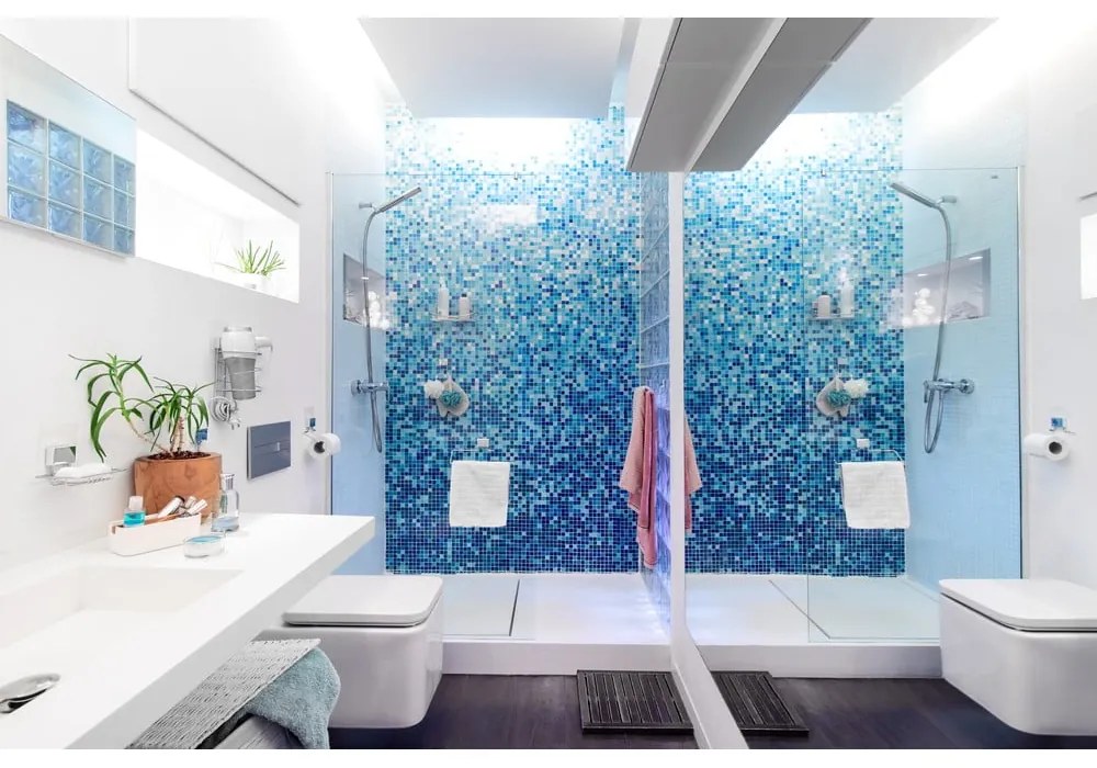 Shower fürdőszobai polc, öntapadós - Compactor