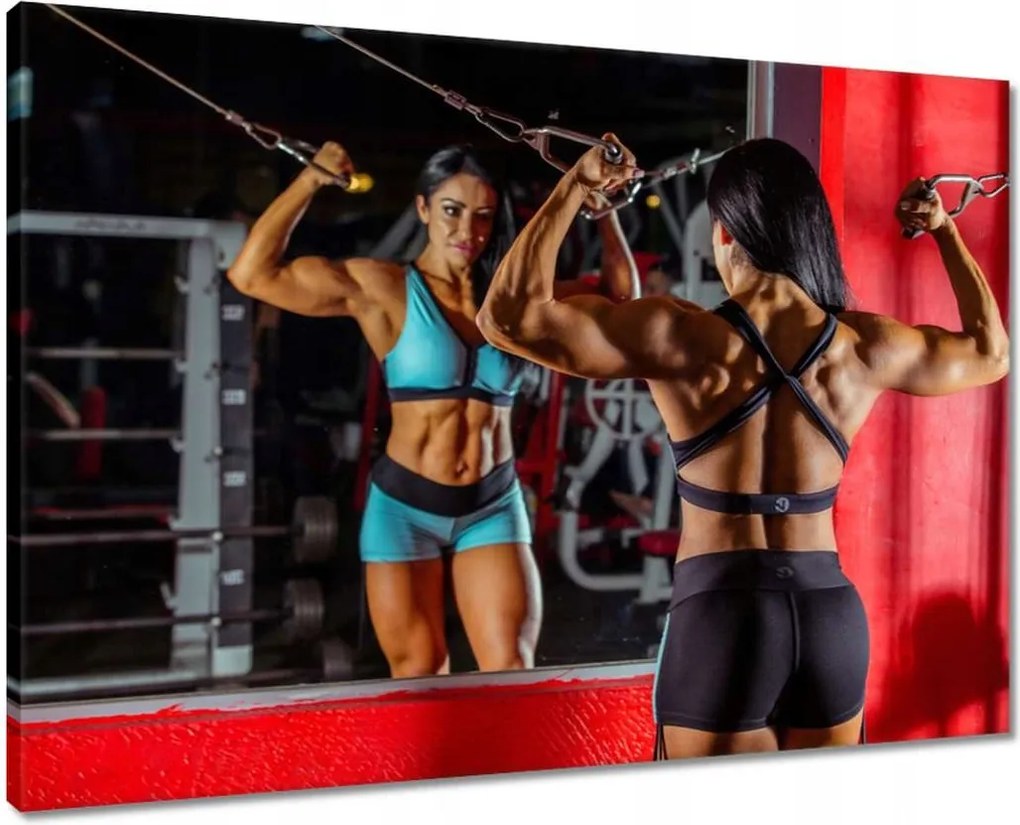 Vászonkép 70x50 Fittness Edzőterem