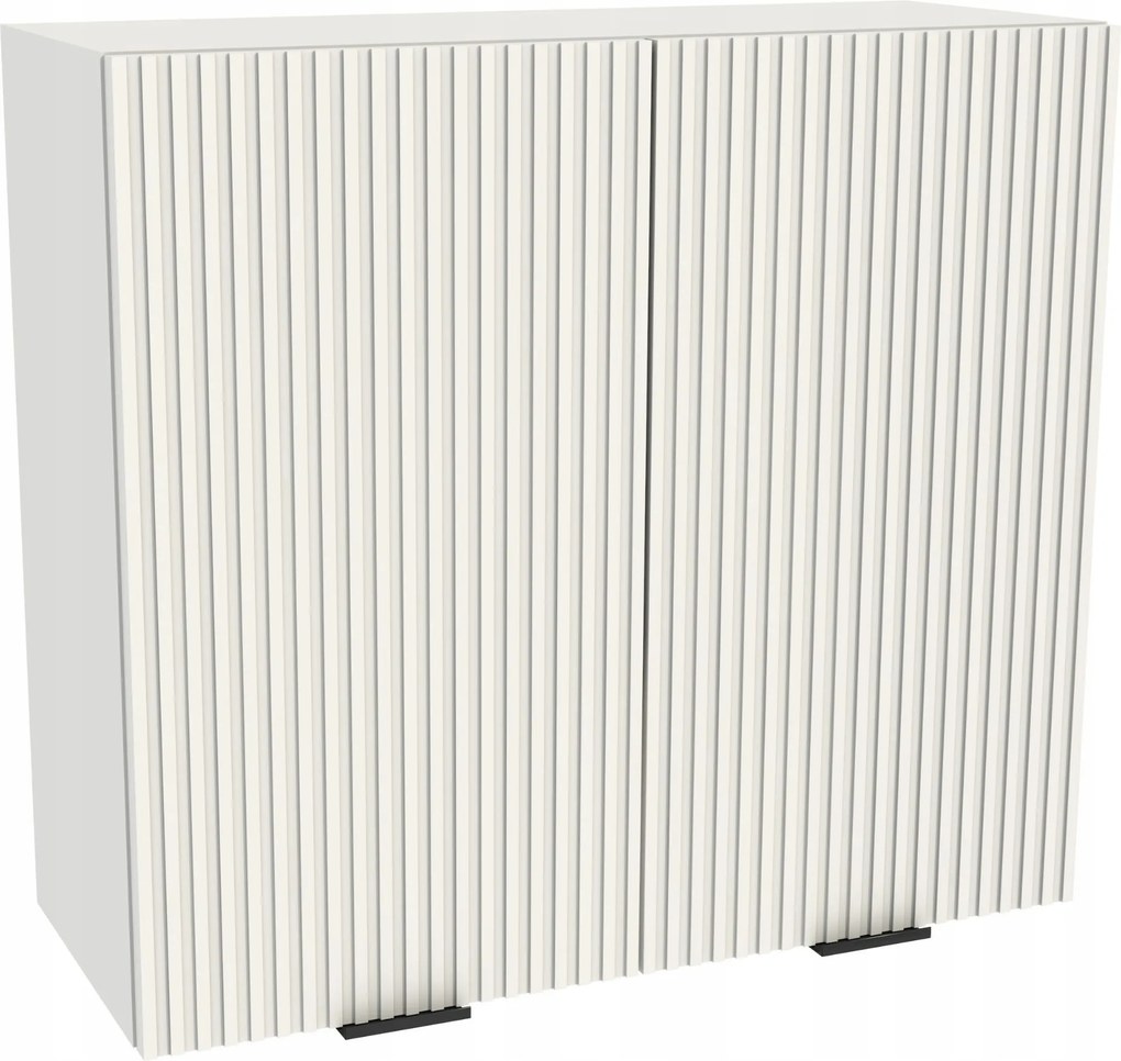 Konyhaszekrény felső 80/72 Vigo korpusz fehér front Ryfla fehér matt