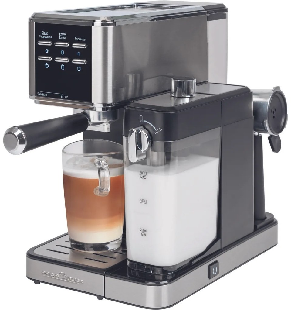 ProfiCook ES-KA 1266 2 az 1-ben eszpresszó