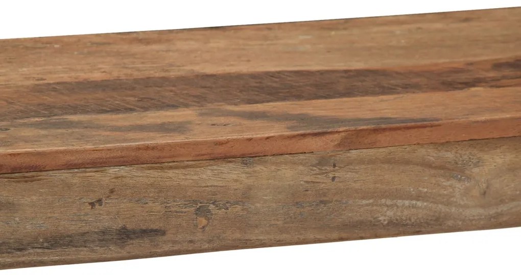 Konzolasztal 110x35x76 cm Tömör Újrahasznosított Fa