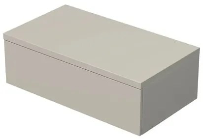 Fürdőszobaszekrény mosdó alá na desku Naturel Ratio 90x29,6x50 cm kasmír mat ND901Z26PU.A3746