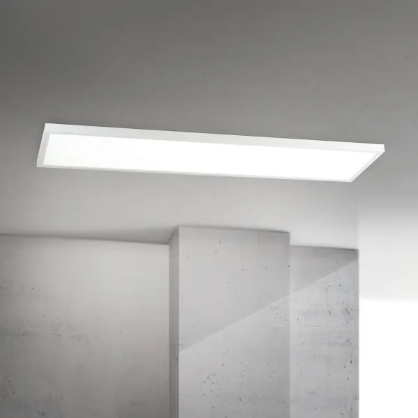 Orion - DISC LED, felületre szerelhető, dimmelhető panel, 40W/230V, 2700/3000/4000K, 115x30 cm, fehér