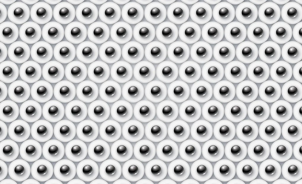 Fotótapéta Fém gömbök absztrakt szürke modernség 250x175 +ragasztó