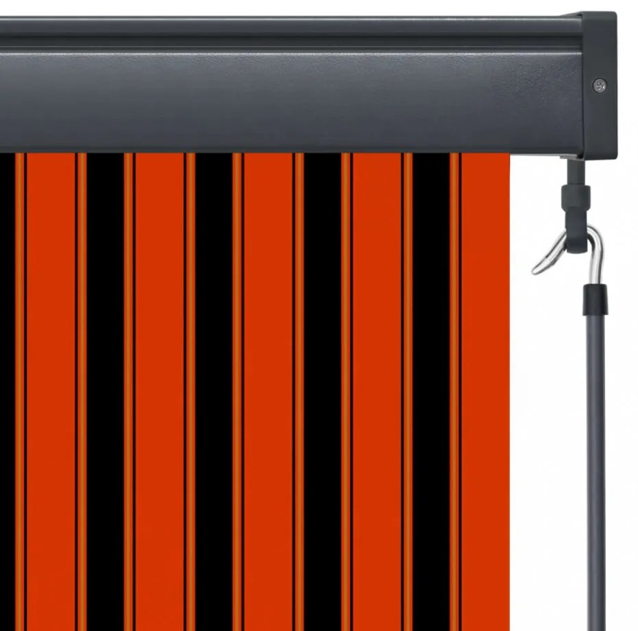 narancssárga és barna kültéri roló 140 x 250 cm