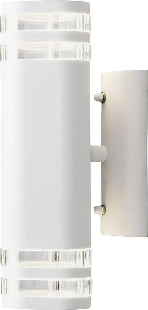 Konstsmide kültéri fali lámpa fehér, 2 pontos