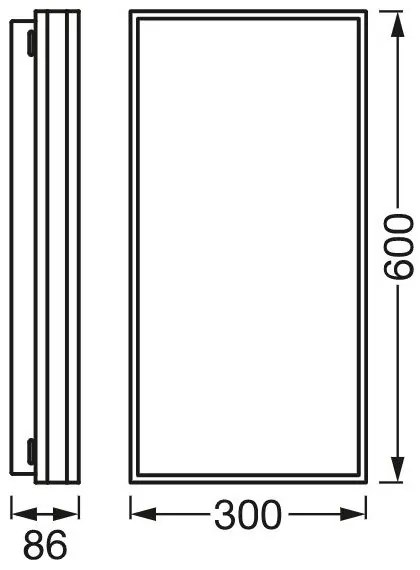 Ledvance - LED Dimmelhető mennyezeti lámpa SMART+ MAGNET LED/42W/230V Wi-Fi