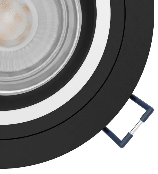 Eglo 900764 - LED RGBW Dimmelhető fügesztett mennyezeti lámpa CAROSSO-Z 4,7W/230V fekete