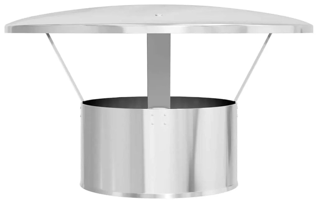 Eső Borító Kémény Ezüst 35 x 35 x 20 cm Rozsdamentes acél