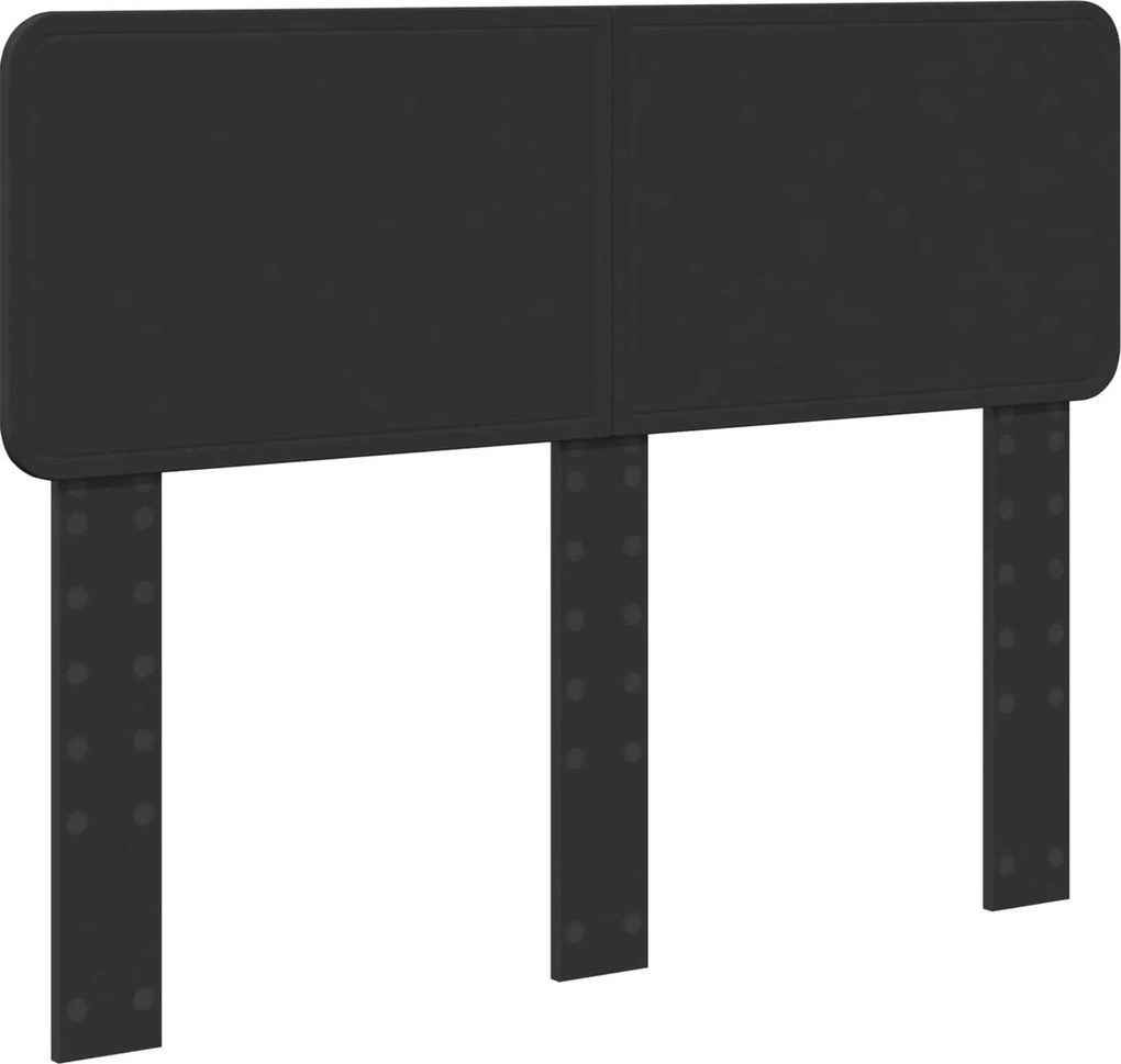 vidaXL Fejtámla Fekete tölgy 120 cm Faanyag