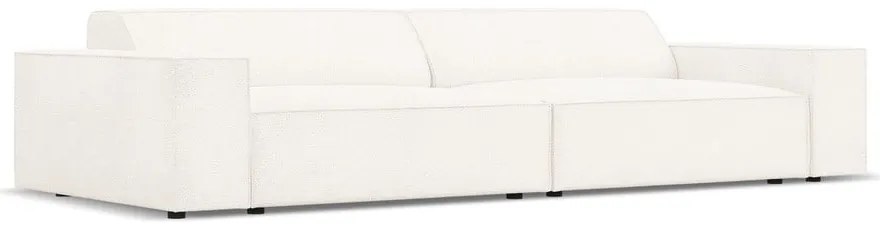 Bézs buklé szövet kanapé 244 cm Jodie – Micadoni Home