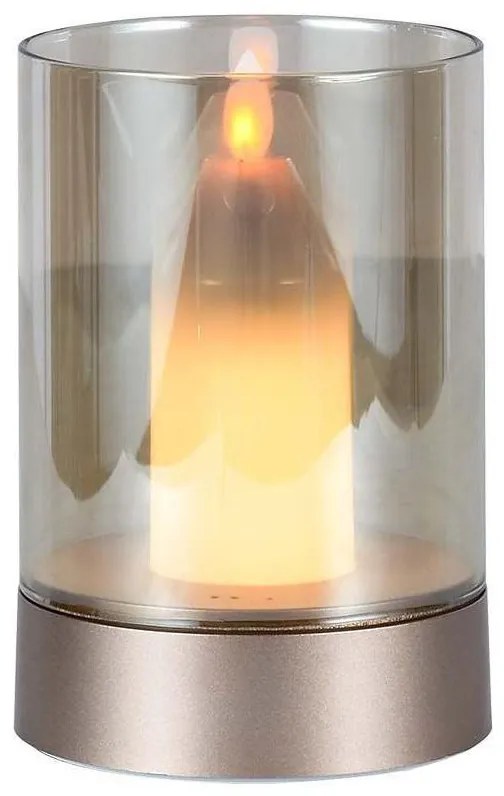 LED Újratölthető asztali lámpa LED/2W/5V 3000K réz