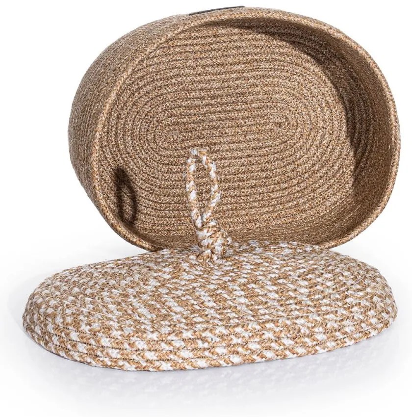 Fedeles-dekoratív textil tárolódoboz – Mioli Decor