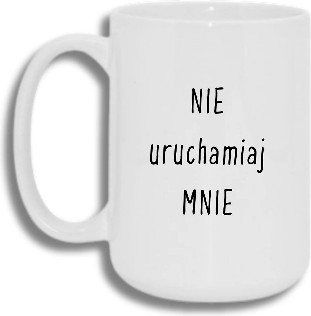 Bögre Fehér Nagy 440ml Ajándék Vicces Ne Indíts El