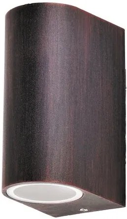 RÁBALUX 8019 CHILE Modern Kültéri Fali Lámpa Antik Barna GU10 IP44