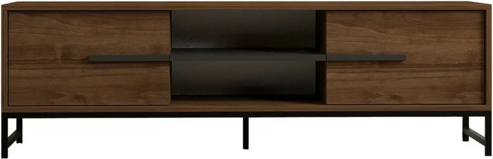 Mono Walnut and Black TV-asztal