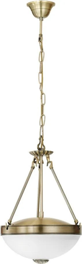 EGLO 82747 SAVOY Klasszikus Függesztett Lámpa Fehér, Patina E27 IP20