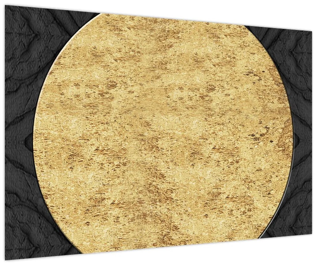 Kép - Arany szerkezet N⁰2 (90x60 cm)