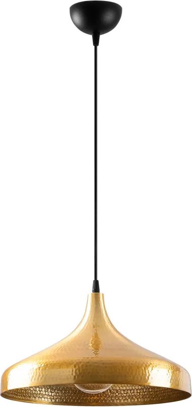 Tattoo függőlámpa, arany-fekete