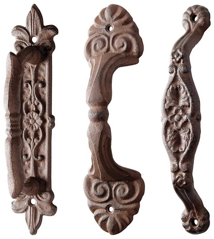 Öntöttvas ajtófogantyú, B