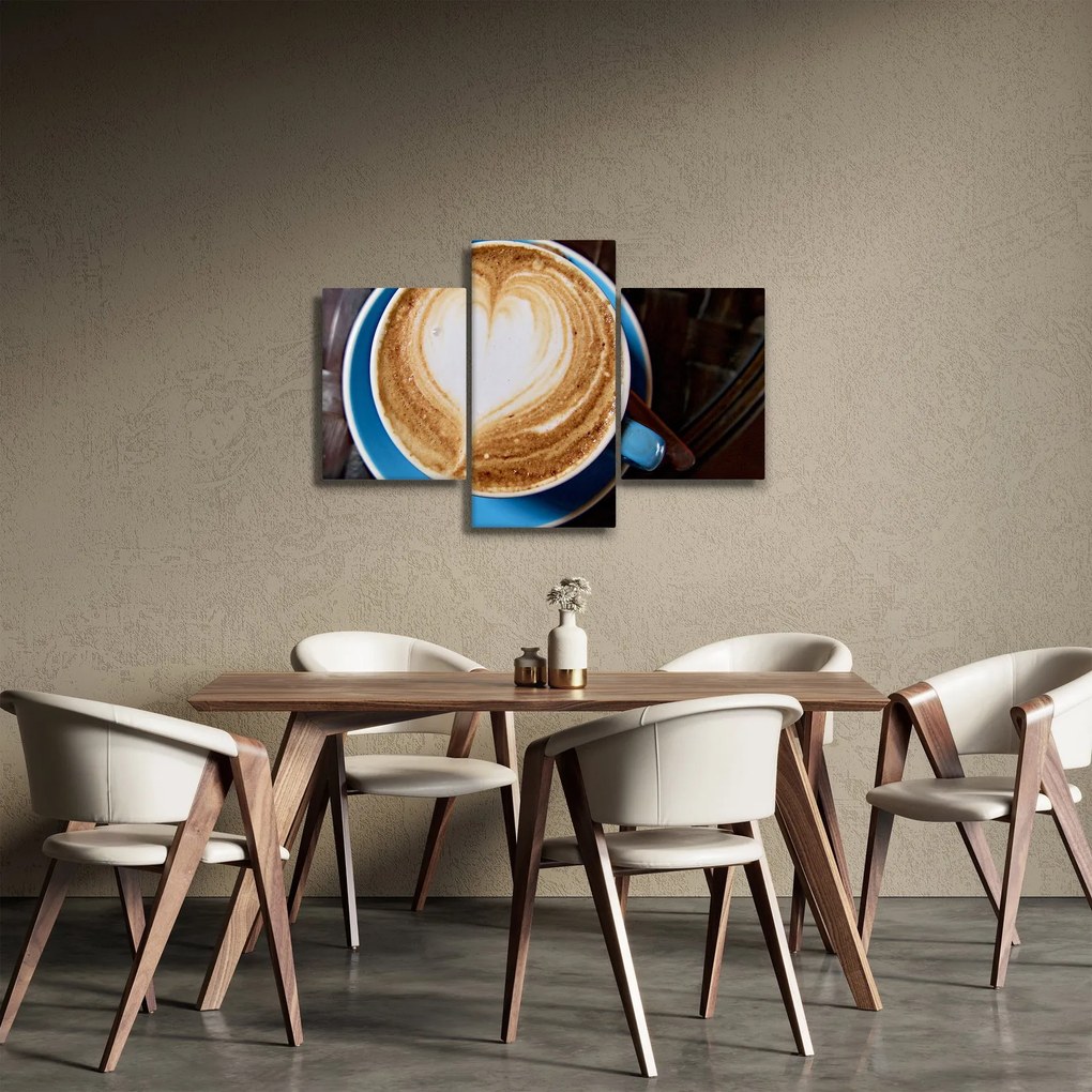 Kép - Latte Art (90x60 cm)