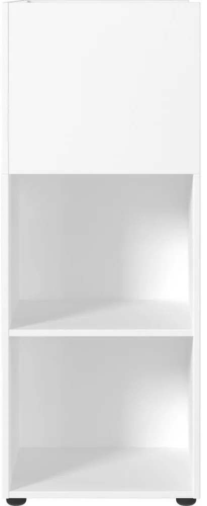 Fehér könyvespolc 80x120 cm Mailand – Germania