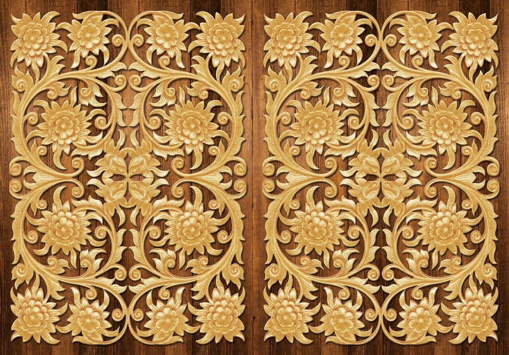 Fotótapéta - Fa dombormű (152,5x104 cm)
