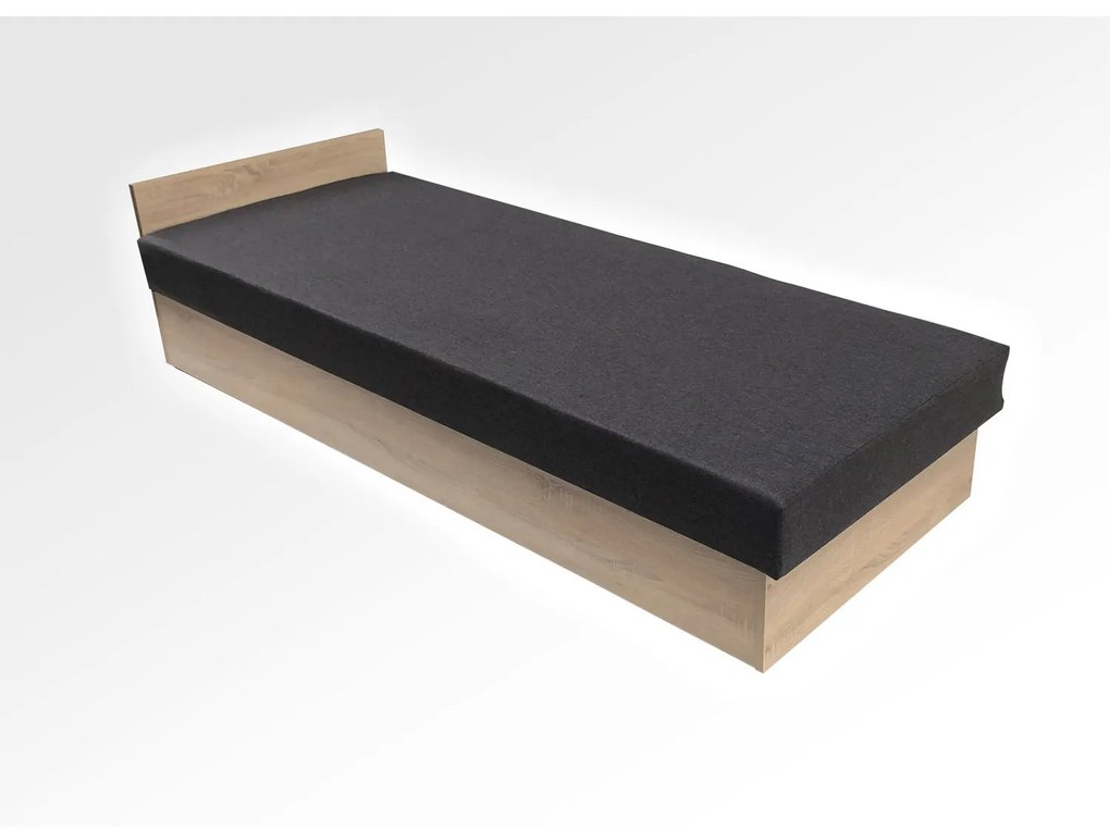 Ágy Gold B80 - 80x200 cm Barna Sonoma tölgy