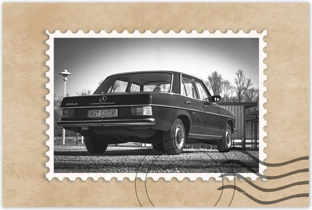 Poszterek 90x60 Antik Mercedes 230.6
