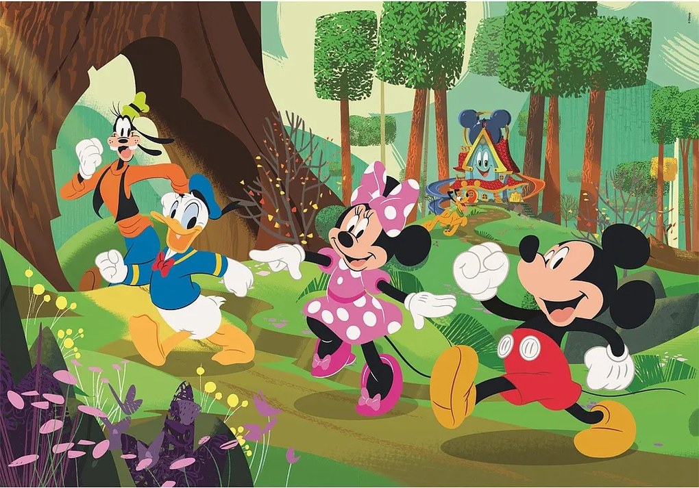 Disney Mickey Lush Forest 104 db-os maxi puzzle Clementoni