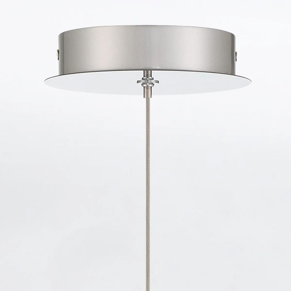 Quintiesse modern függeszték atomo csiszolt króm átlátszó elsqn-atomo-1p-pc